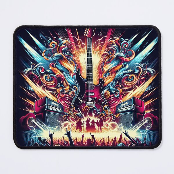 Item preview, Rock Reverberations designed and sold by TextileTrove.