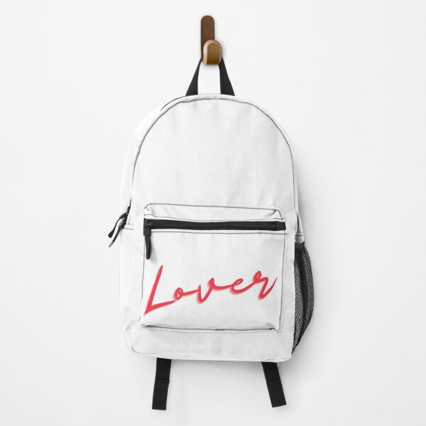 Item preview, "Lover" Script Graphic in Bold Red designed and sold by Kristalin Glass.