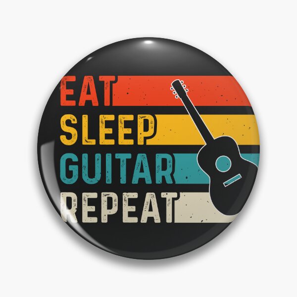 Item preview, Eat Sleep Guitar Repeat designed and sold by Artifylab.