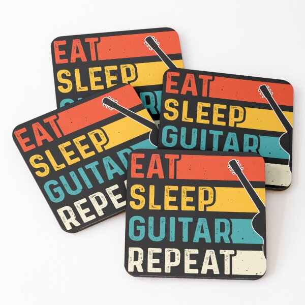 Item preview, Eat Sleep Guitar Repeat designed and sold by Artifylab.