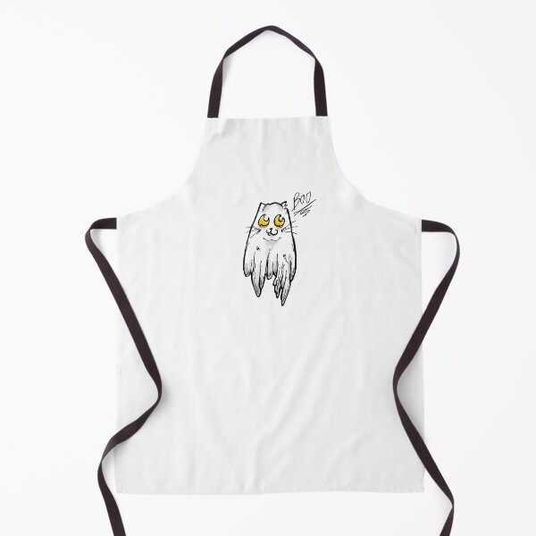 Item preview, Ghost Kitty tattoo flash designed and sold by AderynValentine.