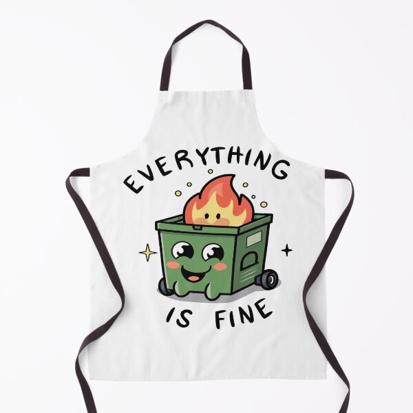 Item preview, Cute Positive dumbster fire sarcastic designed and sold by philosofull.