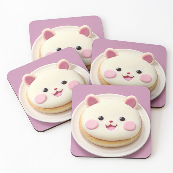 Item preview, Kawaii Bear Cake designed and sold by SaratranArt.