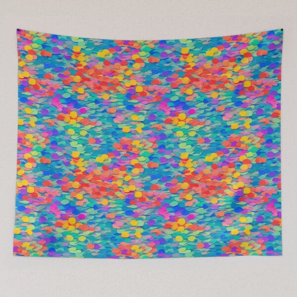Item preview, Pattern with colorful confetti designed and sold by CreativeSparkzz.