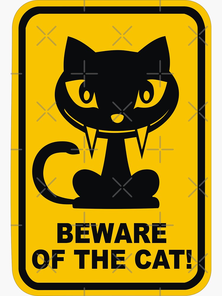 Beware of the cat