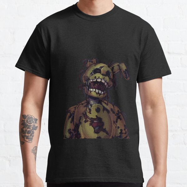 Five Nights At Freddys T-Shirt Springtrap Vintage FNAF