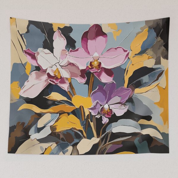 Item preview, ABSTRACT ORCHIDS designed and sold by CreateCrafts.