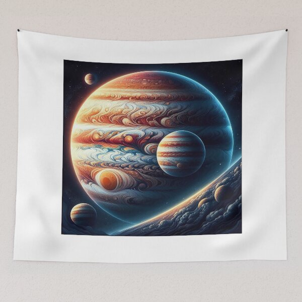 Item preview, Jupiter's Majesty designed and sold by TextileTrove.