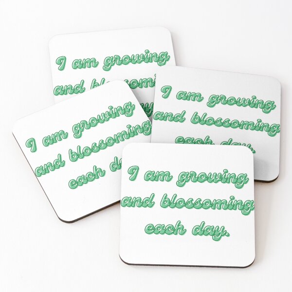 Item preview, I am growing and blossoming each day. designed and sold by Katie O.