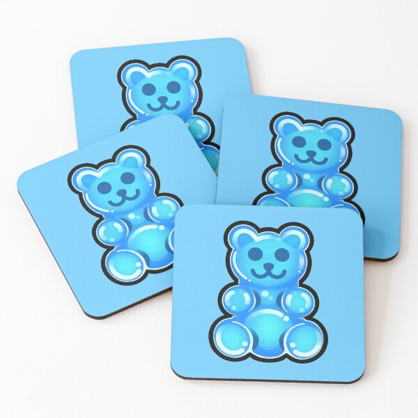 Item preview, Blue Gummy Bear designed and sold by lulubeeart.