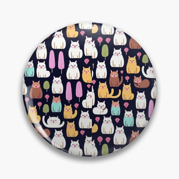 Item preview, Cute cat pattern designed and sold by Caction.