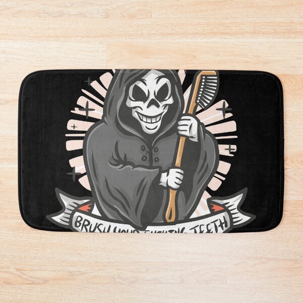 Item preview, Brush your Fucking Teeth funny designed and sold by philosofull.