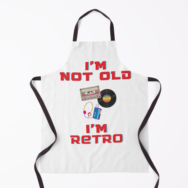 Item preview, I'm not old, I'm retro | Retro draw | Vintage phrase | Years 80 | 80's designed and sold by GemaDesings.