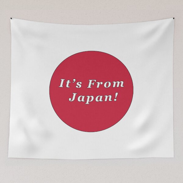 Item preview, It's From Japan - White Text designed and sold by Maddisan.