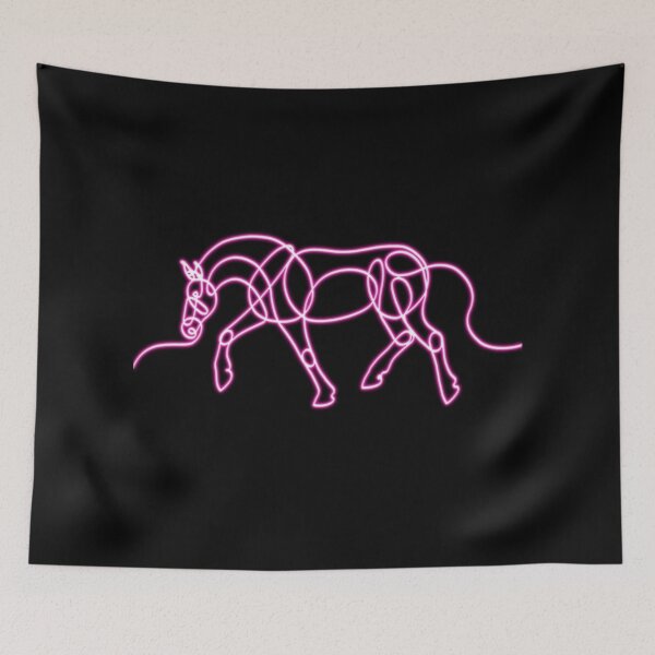 Item preview, Trotting Neon Horse designed and sold by OryPhotography.