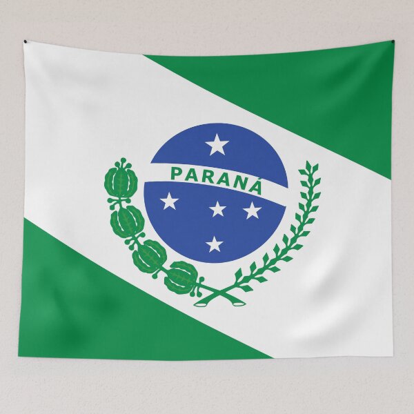 Item preview, Flag of Parana state (Federative Republic of Brazil, Paraná)  designed and sold by Danler.