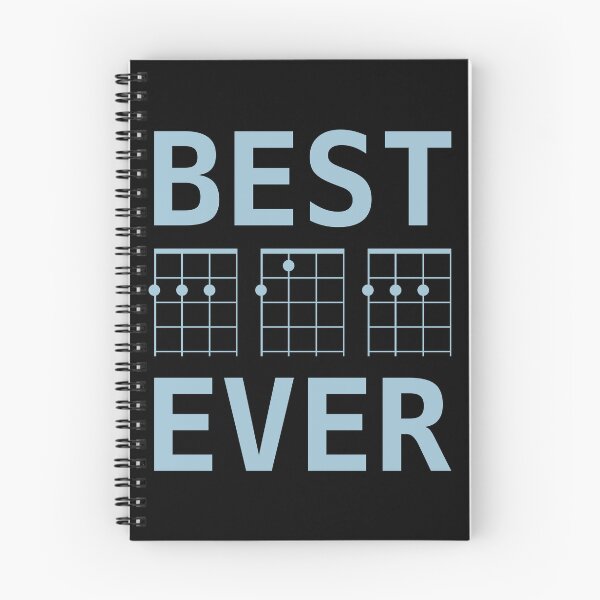 Item preview, Best Dad Ever - Blue Ukulele Chords Design for Fathers designed and sold by UkeAlong.