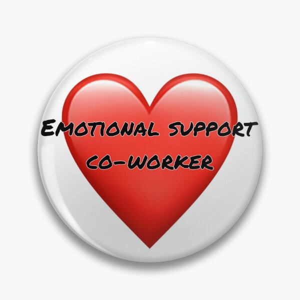 Item preview, Emotional support co-worker  designed and sold by Wicca and mythical creatures .