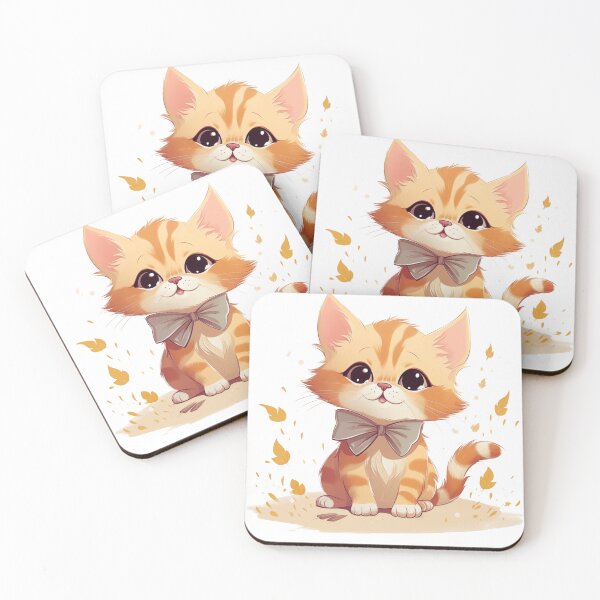 Item preview, Cute ginger cat with a bow 2 designed and sold by Ashleyluka1.