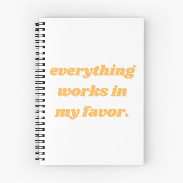 Item preview, everything works in my favor designed and sold by Katie O.
