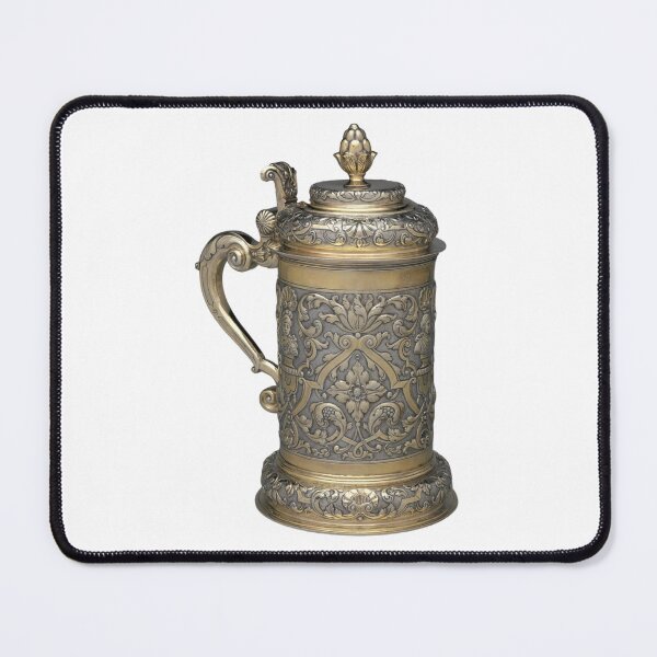 Item preview, Antique Silver Tankard Mug designed and sold by gallofoto.