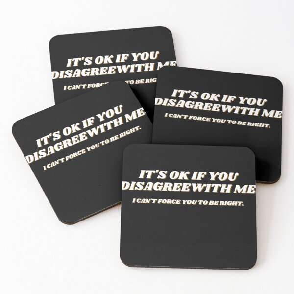 Item preview, It's Ok If You Disagree with Me Sarcastic Funny , Funny saying , Sarcasm Quotes tee  designed and sold by Blastive .
