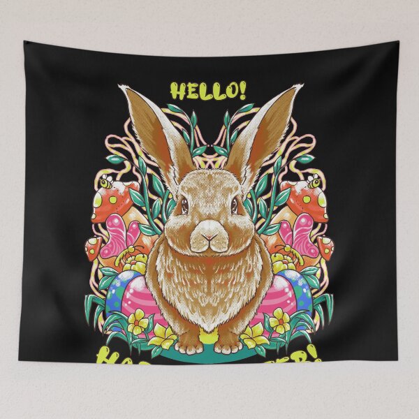 Item preview, easter  rabbit 1 designed and sold by DarioCrow.