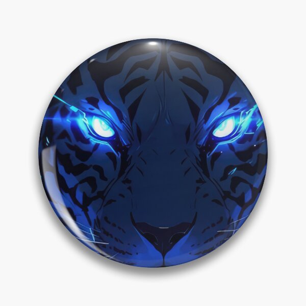 Artikelvorschau, Blauer Tiger entworfen und verkauft von momosstyle.
