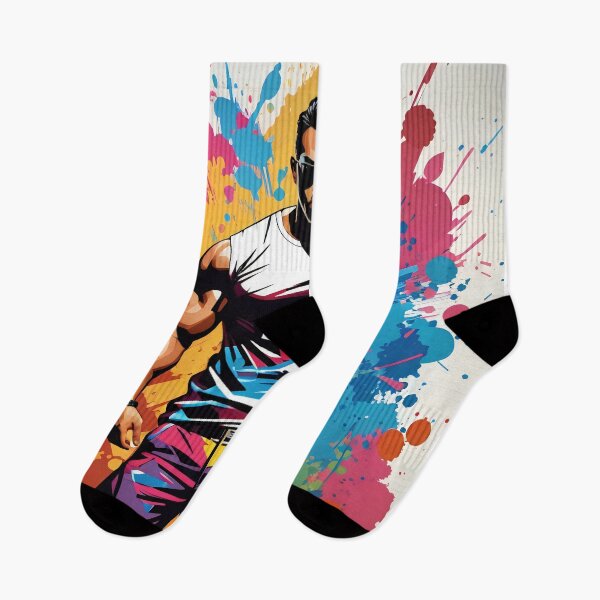 Item preview, Urban Strength: Fashion Meets Fitness in Colourful Splendour designed and sold by ArtComixHaven.