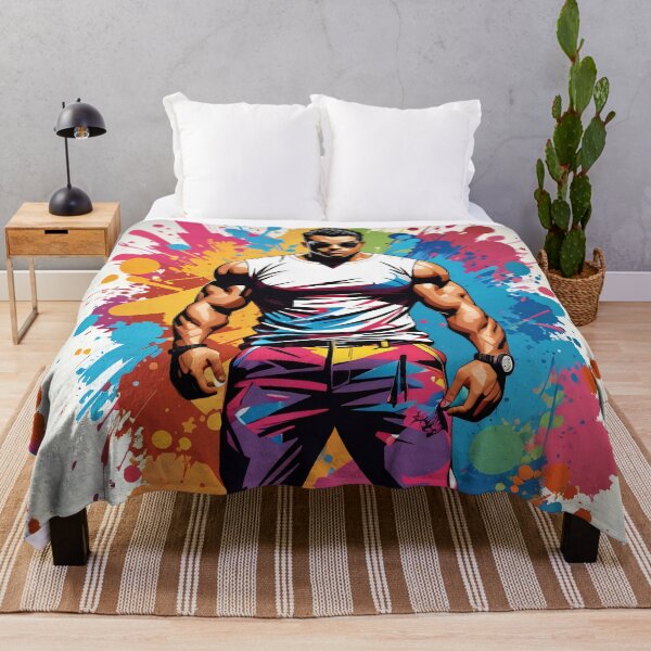 Item preview, Urban Strength: Fashion Meets Fitness in Colourful Splendour designed and sold by ArtComixHaven.