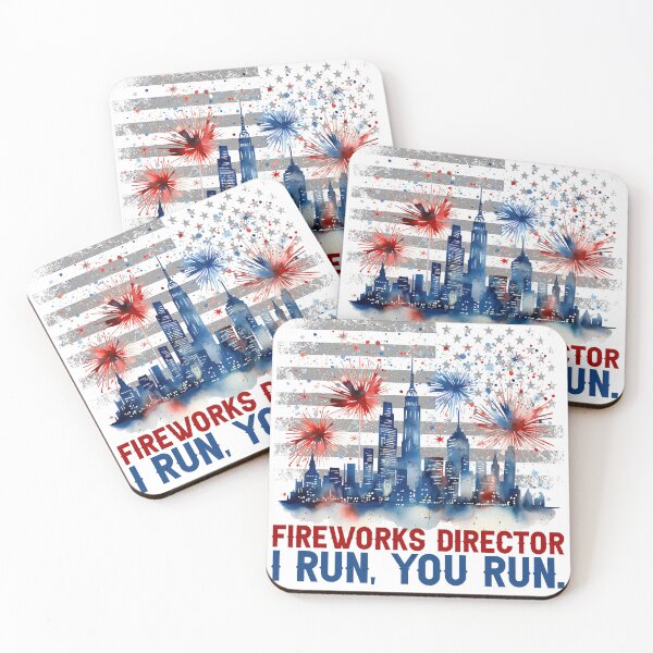 Item preview, fireworks usa flag designed and sold by neosticker.