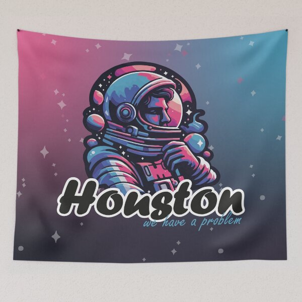 Item preview, Astronaut: Houston, we have problems designed and sold by PrintasticJC.