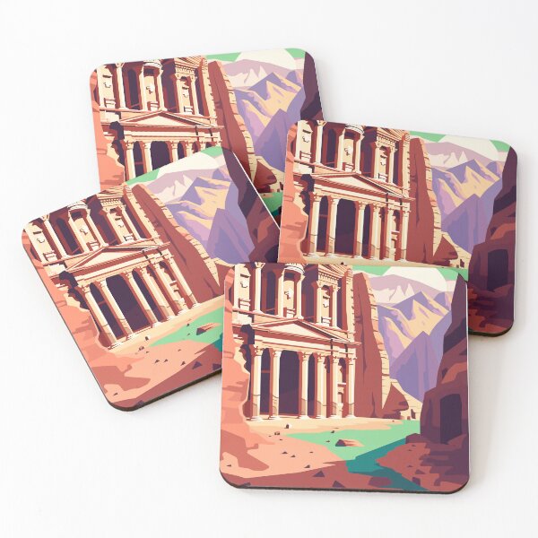 Item preview, Majestic Petra: Ancient Wonder in Watercolor designed and sold by ZuelowArt.