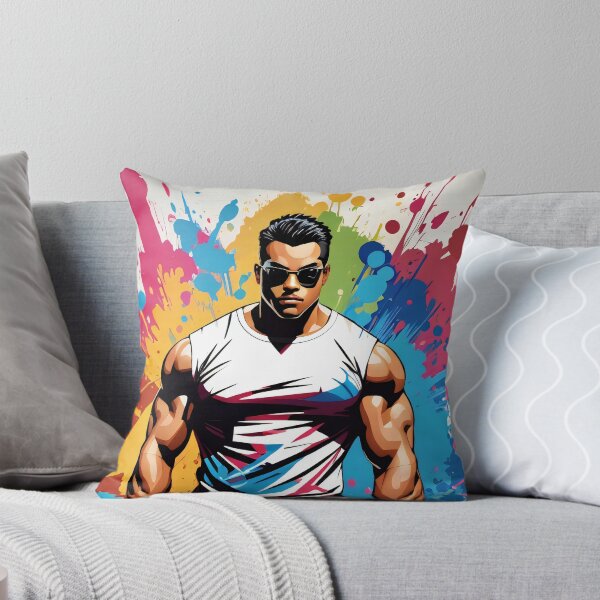 Item preview, Urban Strength: Fashion Meets Fitness in Colourful Splendour designed and sold by ArtComixHaven.