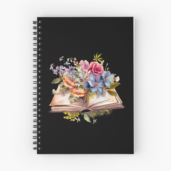 Item preview, Open Book With Flowers designed and sold by GlunmanStore.