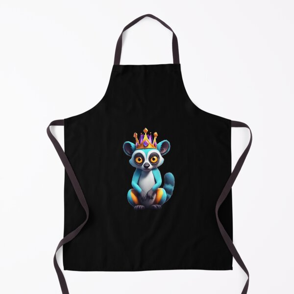 Item preview, King of Lemurs Crowned Blue Color designed and sold by Aquillashop.