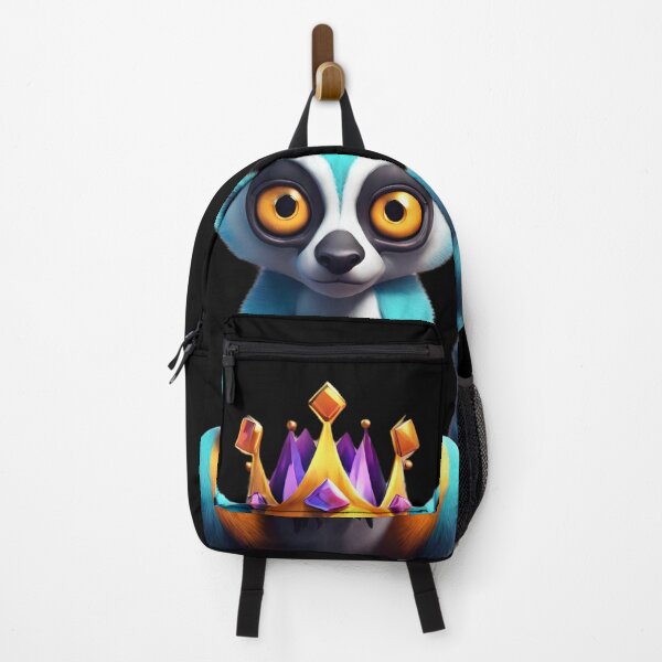 Item preview, King of Lemurs Crowned Blue Color designed and sold by Aquillashop.