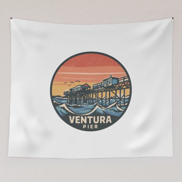 Item preview, Ventura, California | Ventura Pier designed and sold by CircinusStore.