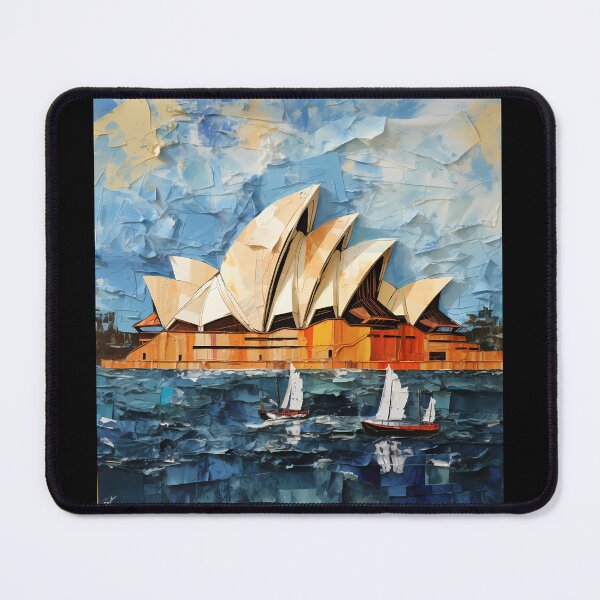 Item preview, Sydney Opera House Torn Paper Icon designed and sold by codestealth.