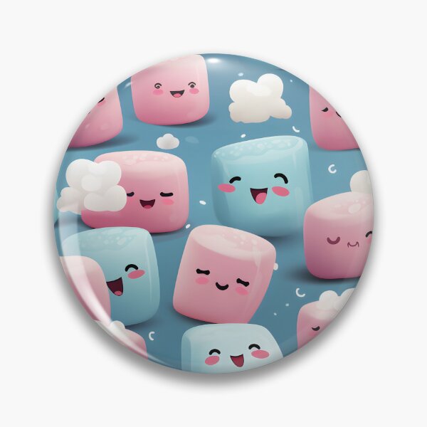 Artikelvorschau, Kawaii Marshmallow entworfen und verkauft von Stacey Hallock.