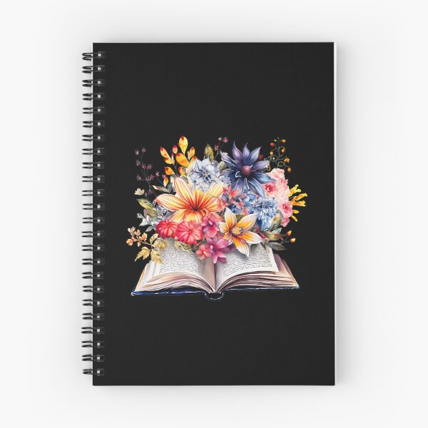 Item preview, Open Book With Flowers designed and sold by GlunmanStore.