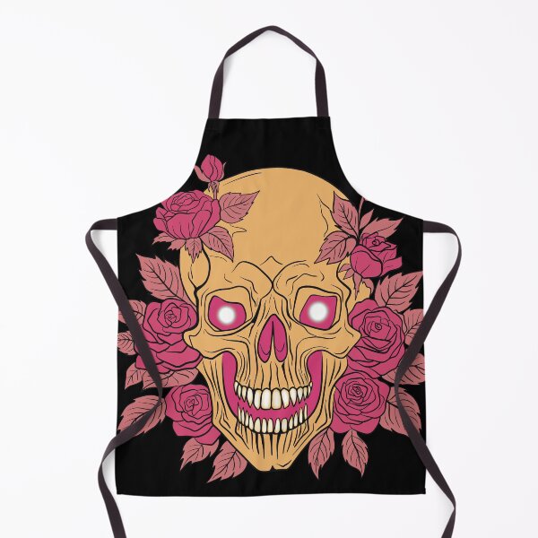 Item preview, Skull with flowers designed and sold by AngeMNunez.
