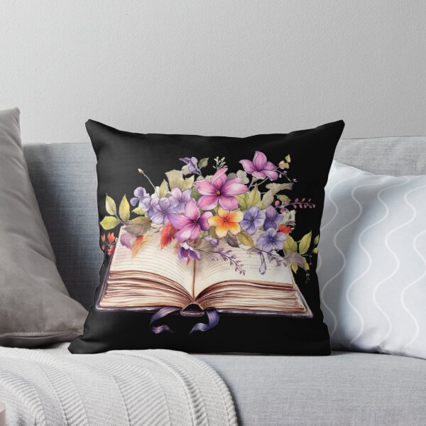 Item preview, Open Book With Flowers designed and sold by GlunmanStore.