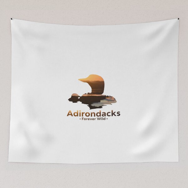 Item preview, Adirondacks - Forever Wild - Loon Family designed and sold by cooperuliano.