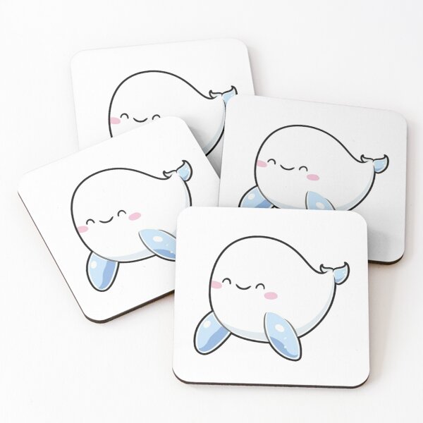 Item preview, baluga whale designed and sold by bukajart.