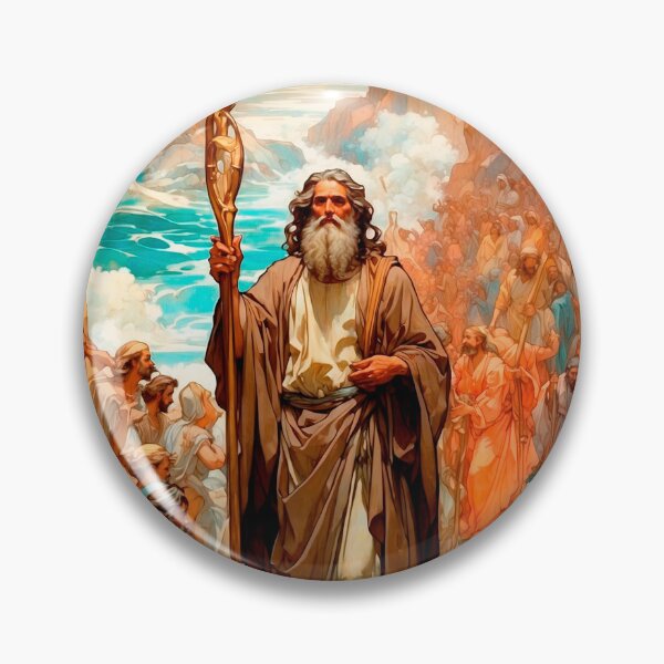 Item preview, Miraculous Exodus: Moses and the Red Sea designed and sold by Sancta Art.