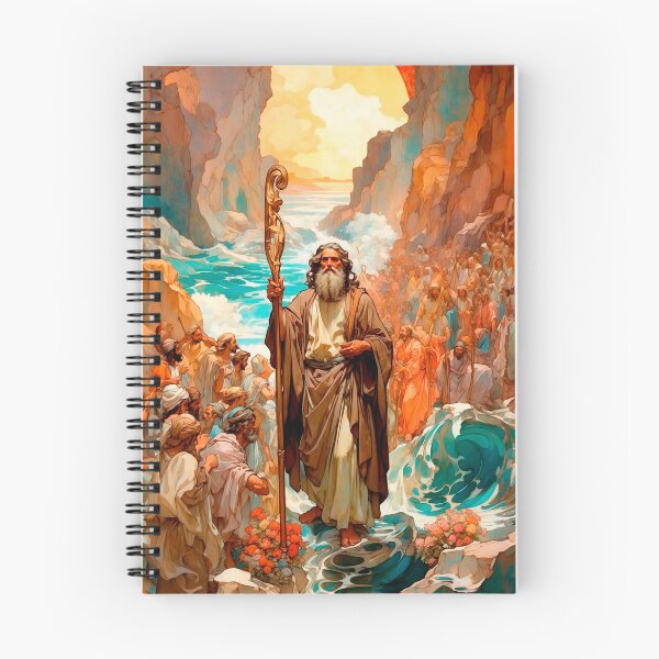 Item preview, Miraculous Exodus: Moses and the Red Sea designed and sold by Sancta Art.