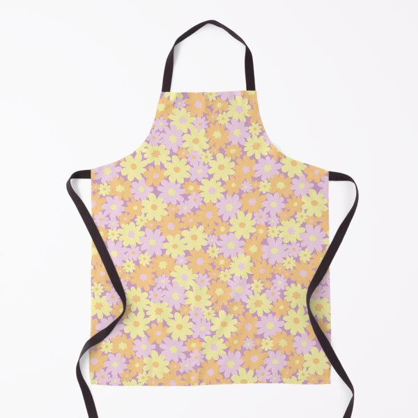 Item preview, DITSY DAISY PRAIRIE BOHO SUMMER PASTEL PINK YELLOW PEACH PURPLE designed and sold by blomastudios.