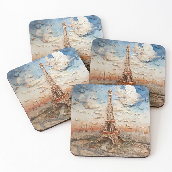 Item preview, Eiffel Tower - Torn Paper Parisian designed and sold by codestealth.