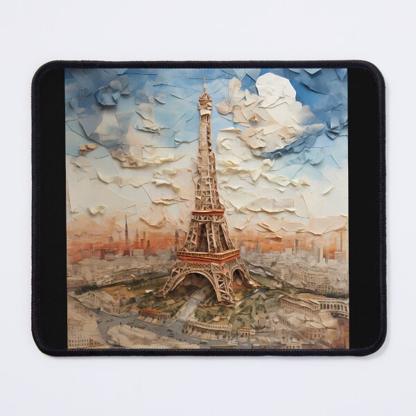 Item preview, Eiffel Tower - Torn Paper Parisian designed and sold by codestealth.